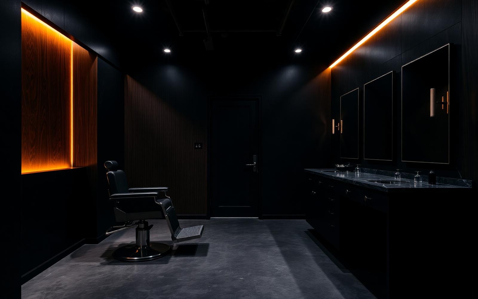 The private Sparta studio interior